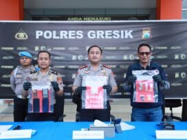 Polres Gresik Bongkar Peredaran Narkoba Sistem Ranjau, Dua Kurir Sabu Diamankan