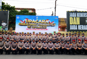 33 Tahun Mengabdi, Polwan Polresta Malang Kota Naik Pangkat di HUT ke-78 Polwan RI