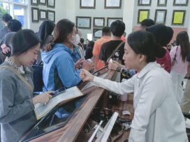 Pemohon dari Kabupaten Malang Turut Menyumbang Padatnya Pelayanan SKCK di Gedung Sarja Arya Racana Polresta Malang Kota