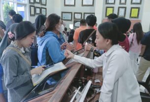 Pemohon dari Kabupaten Malang Turut Menyumbang Padatnya Pelayanan SKCK di Gedung Sarja Arya Racana Polresta Malang Kota