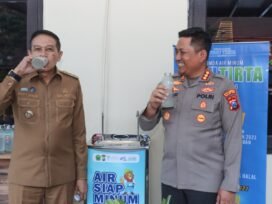 Polresta Malang Kota Sediakan Anjungan Air Minum Gratis, Naikkan Standar Pelayanan Publik